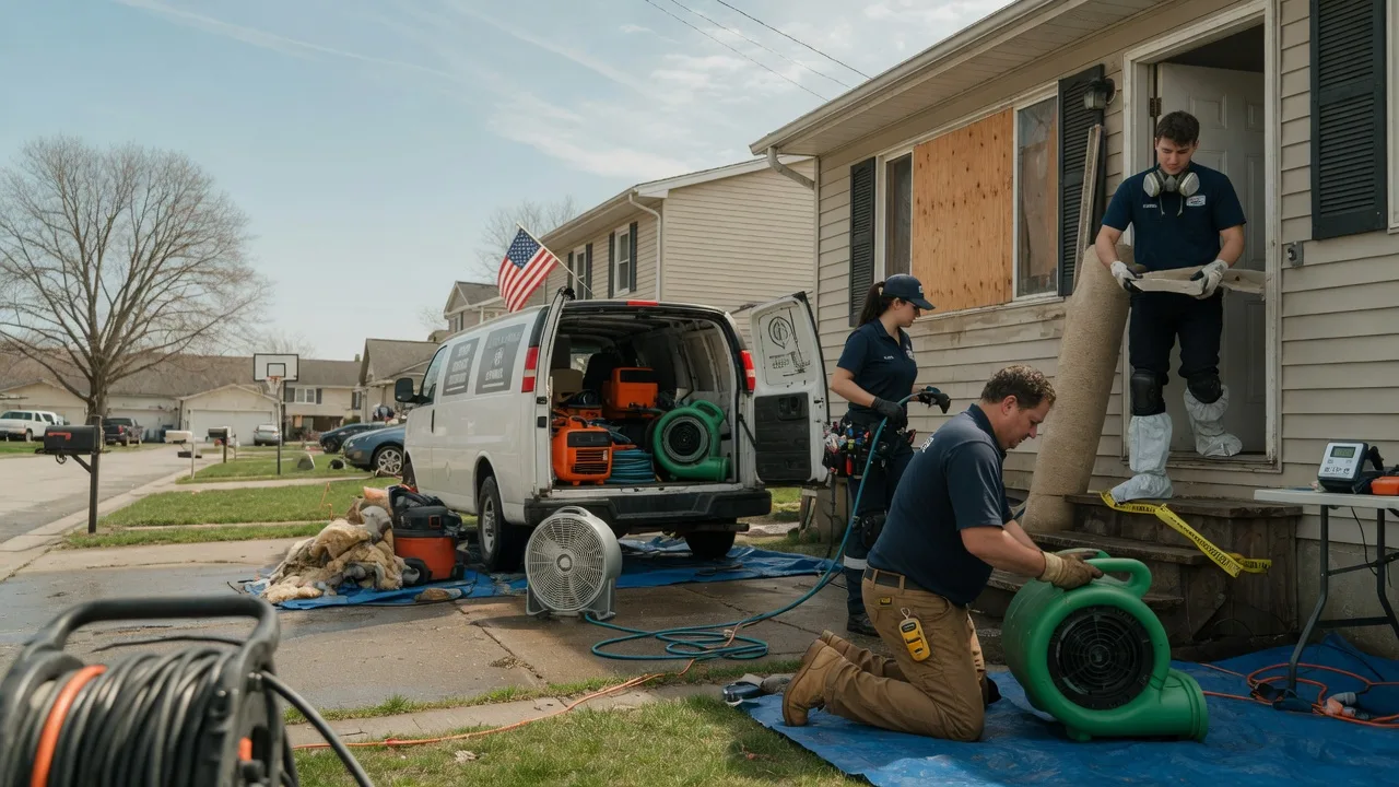 Water Damage Restoration in Saint Clair, MI near me